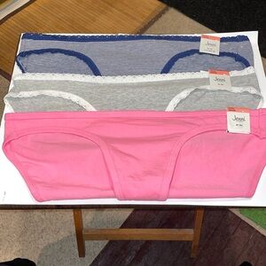 Jenni Women's BIKINI Panties - 3 Pairs NWT Size XXXL